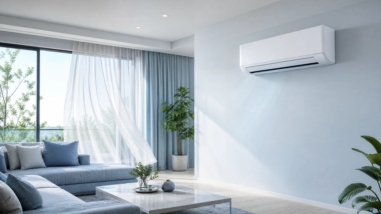 2026 air conditioner with AI climate control and HEPA filtration