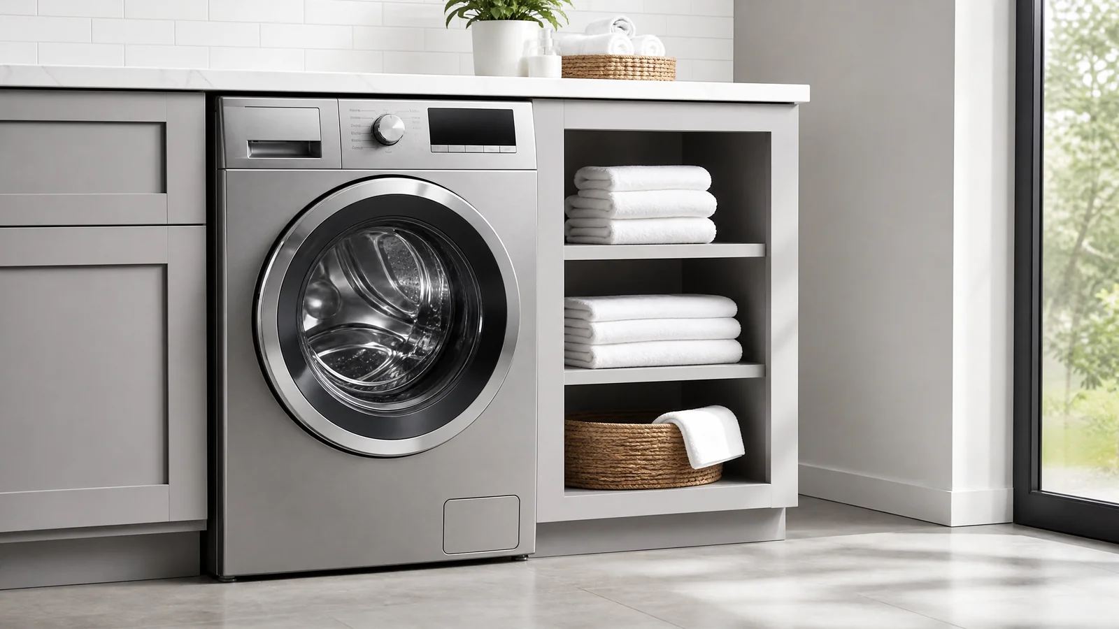2026 smart washing machine with AI load detection technology