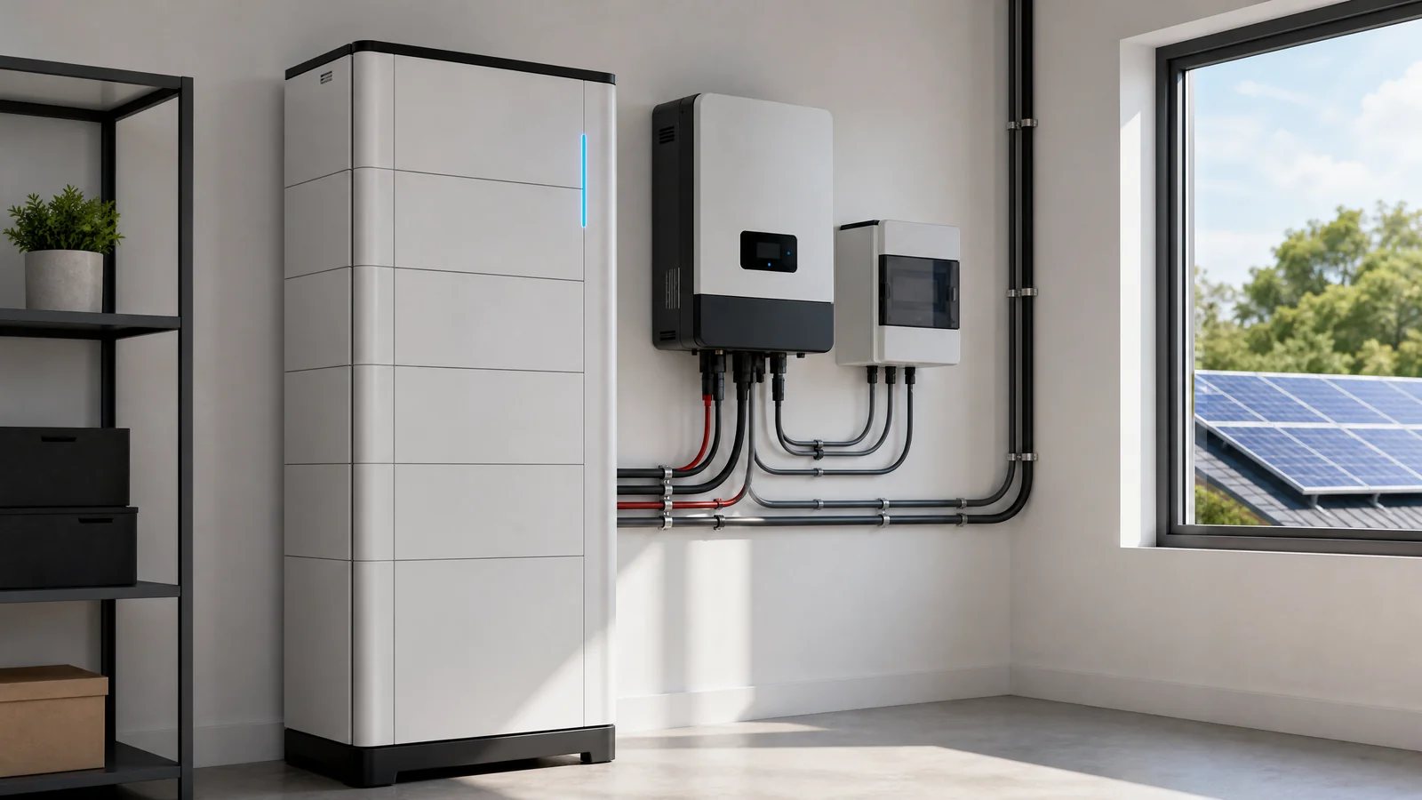 Battery energy storage equipment prepared for a commercial project inquiry