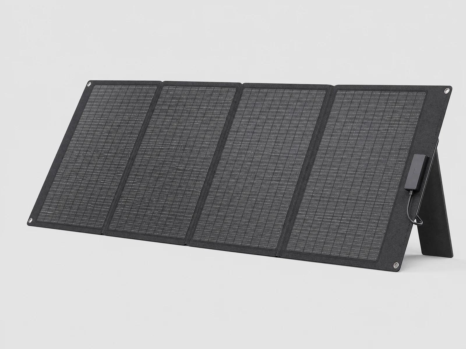200W foldable solar panel HP-SOL-200F with ETFE surface for camping and RV use