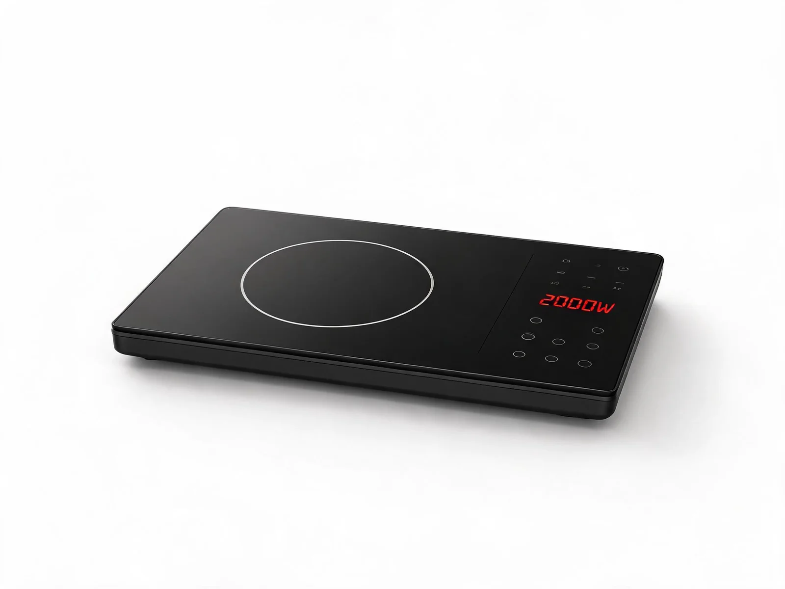 2000W induction cooktop HP-IC2000 with ceramic glass for modern kitchen cooking