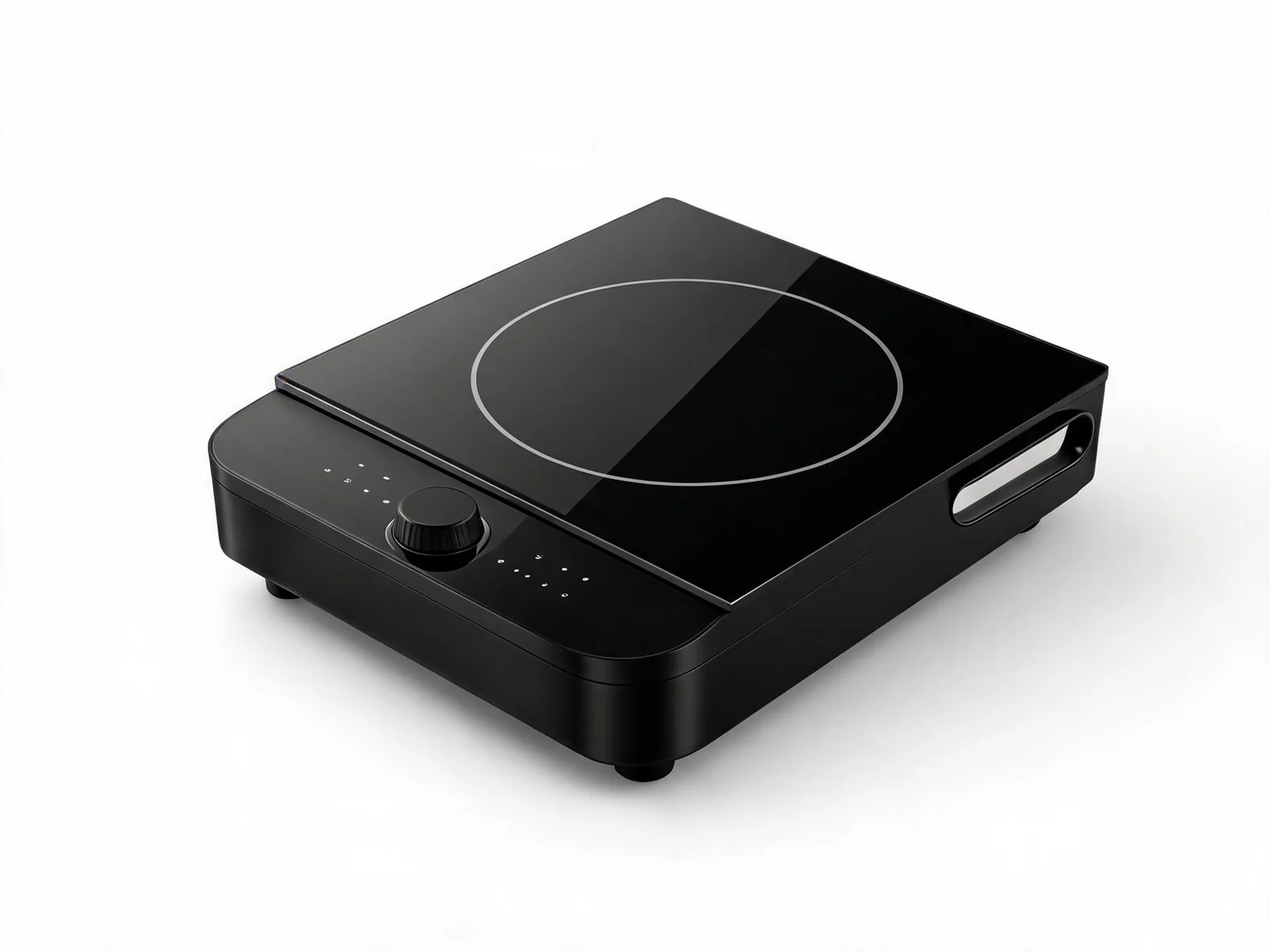 2000W portable induction cooker HP-PIC20 with crystal glass surface and touch control for flexible tabletop cooking