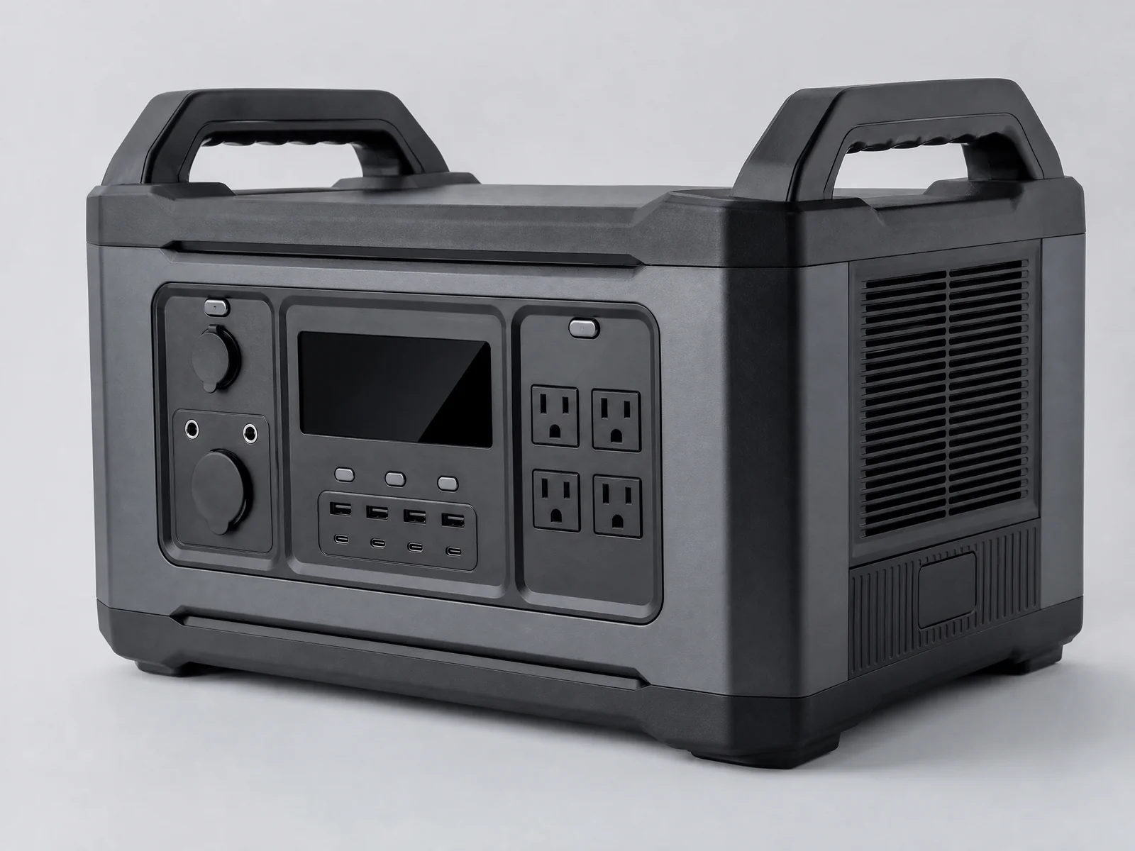 3000W portable power station HP-SOL-3000 with LiFePO4 battery for outdoor backup