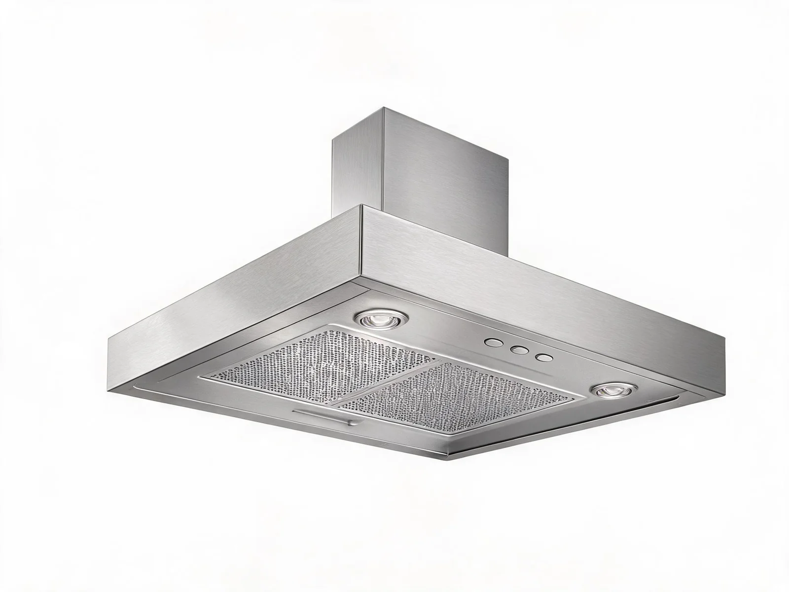 600mm compact wall mount range hood HP-RH60 with stainless steel body and 850 m3/h extraction for small kitchens