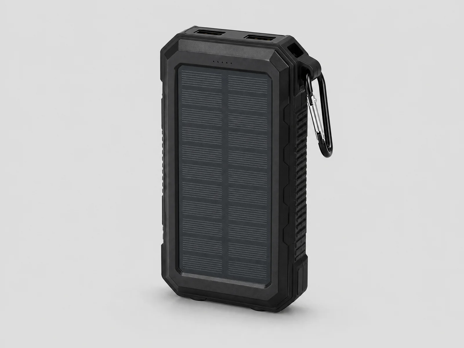 20000mAh solar power bank HP-SPB20K with dual USB and 18W PD fast charging